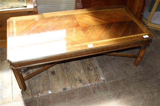Inlaid coffee table